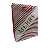 Medium Gift Bag With Tissue - Merry