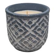 Candle in a Earthenware Jar - 3.5 Inch - Fresh Linen