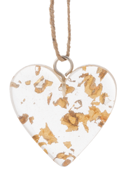 Gold Heart Ornament