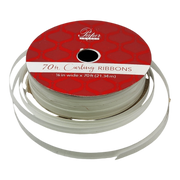 1/8 Inch Curling Ribbon - 70 Feet Long - White