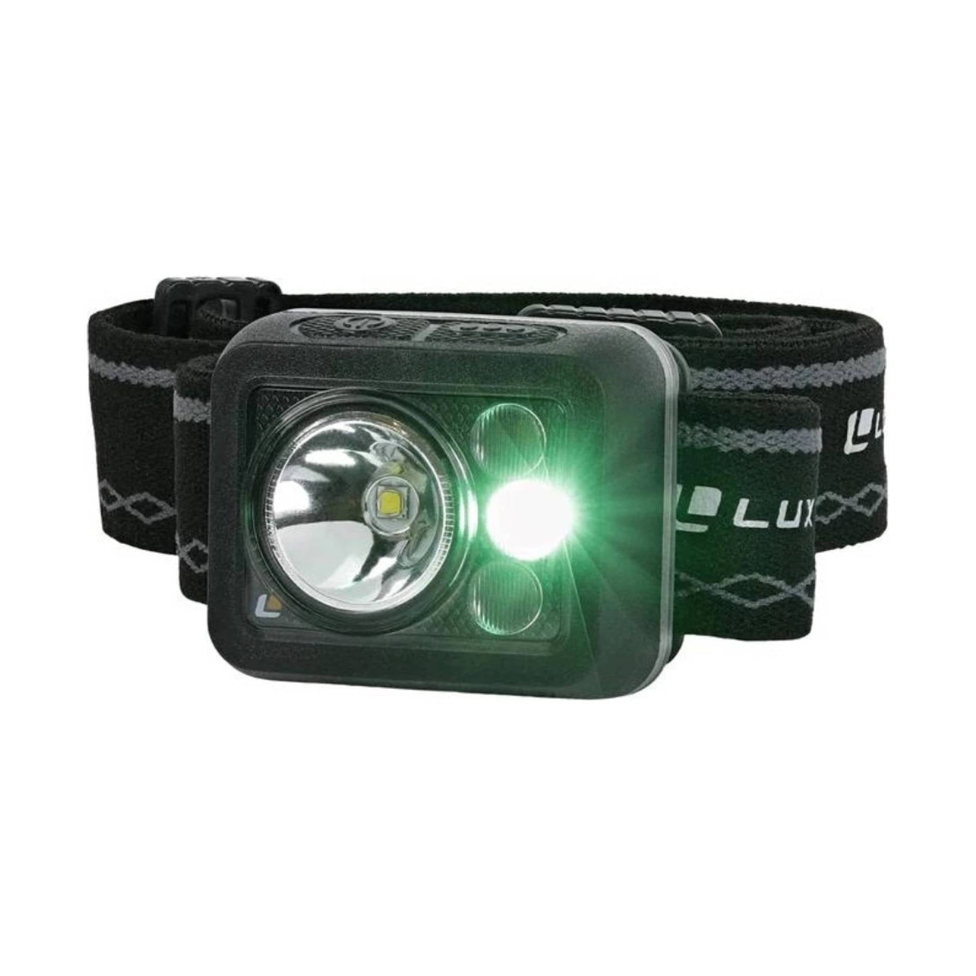 Luxpro LP738 Waterproof Multi-Color Ultralight LED Rechargeable Headlamp by Lenny's Shoe & Apparel
