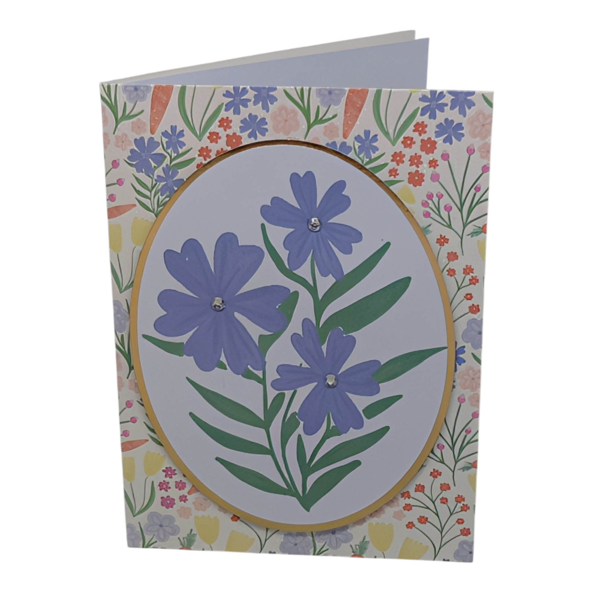 Floral Garden - Just Because Card