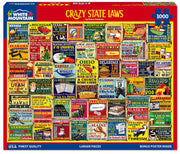 Crazy State Laws  - 1000 Piece Jigsaw Puzzle