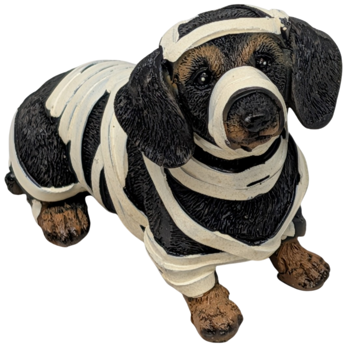 Costumed Halloween Pup Figurine