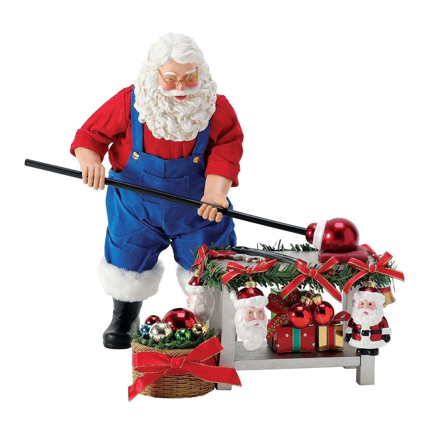 Hand Blown Keepsakes - Santa Figurine