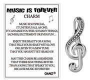 Music is Forever Charm
