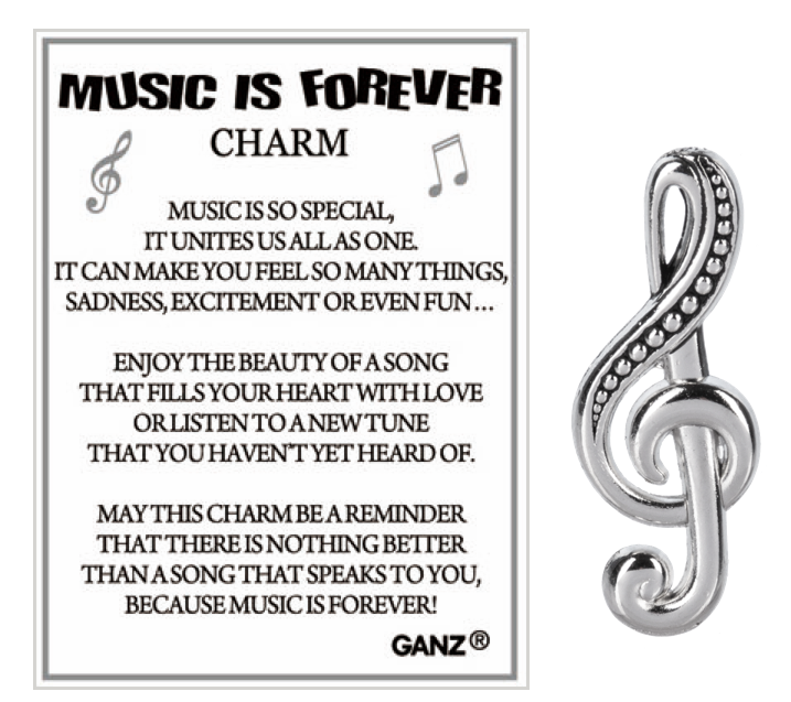Music is Forever Charm