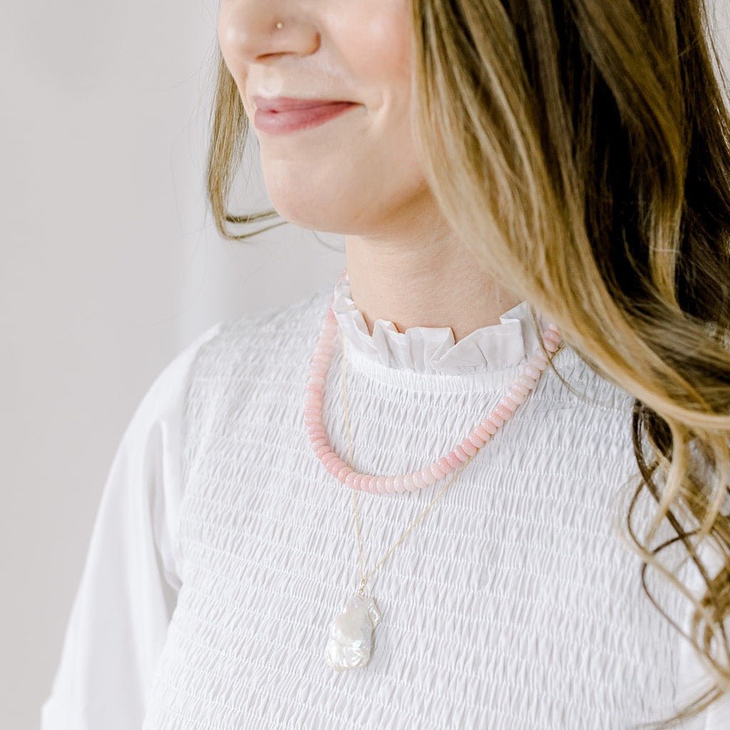 Lyon Ombre Opal Necklace by elliparr