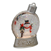 Lighted Water Globe - Snowman