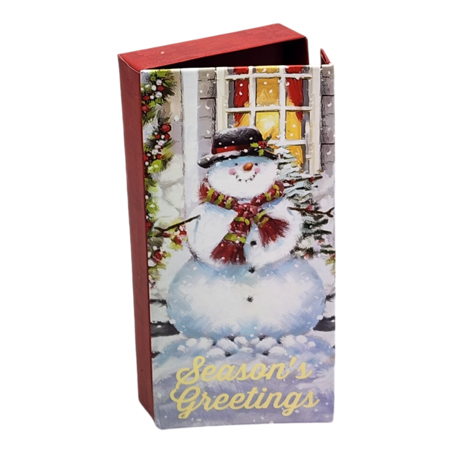 Money / Gift Card Holder - Season's Greetings Snowman