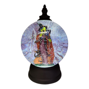 Bewitching Witch Lighted Snow Globe