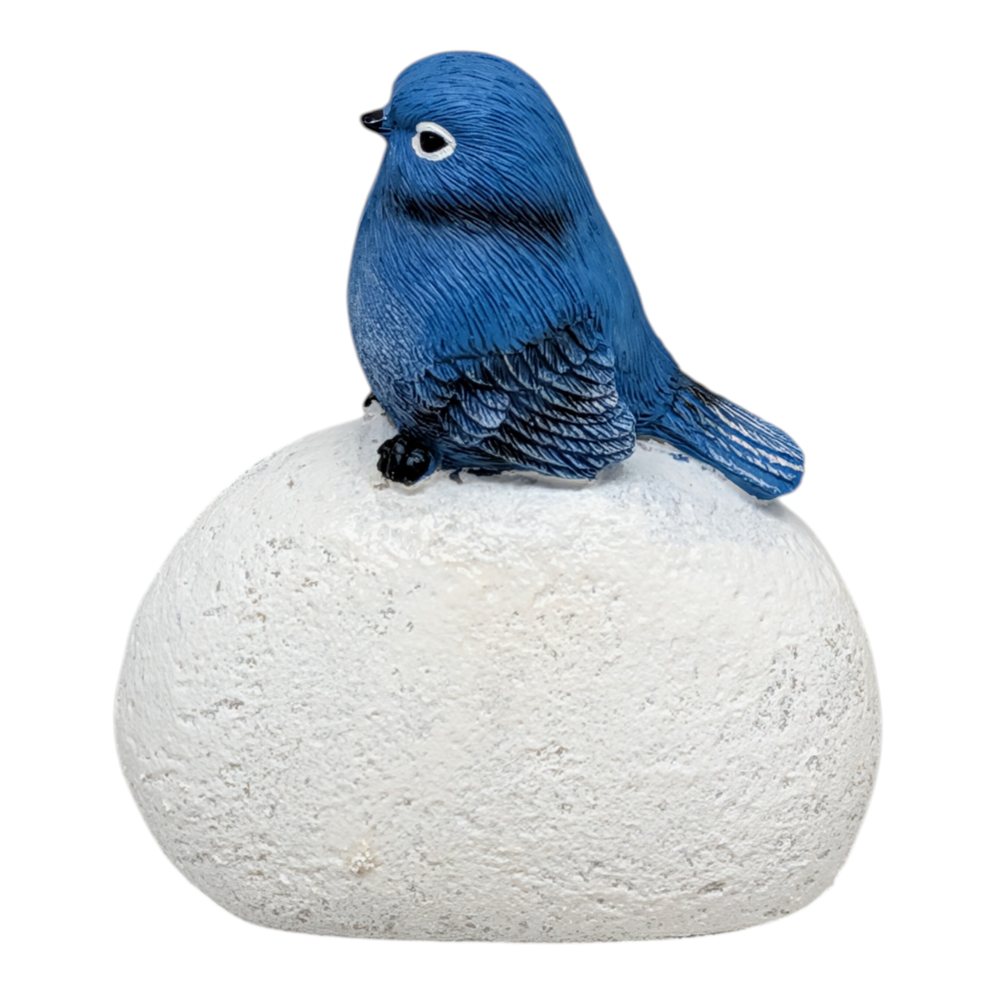 Bluebird on Stone Figurine – May the Bluebird of Happiness Bring You Joy