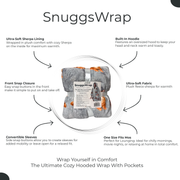 Snuggs Wrap - Orange Tabby Cat