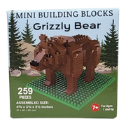 Mini Building Blocks - Grizzly Bear