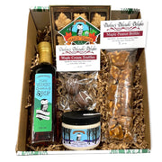 Maple Candy Gift Box with Maple Peanut Brittle, 250ml Bottle of Maple Syrup, Maple Cream, Maple Truffles, and Maple Candy by Barred Woods Maple