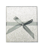 Glitter Gift Box   - Silver