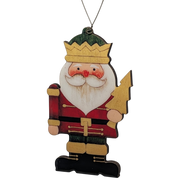 Royal Santa Nutcracker King Ornament