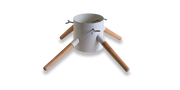 Family Christmas Tree Stand - Large - White