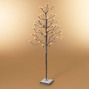 4 Foot Snowy LED Tree - Warm White