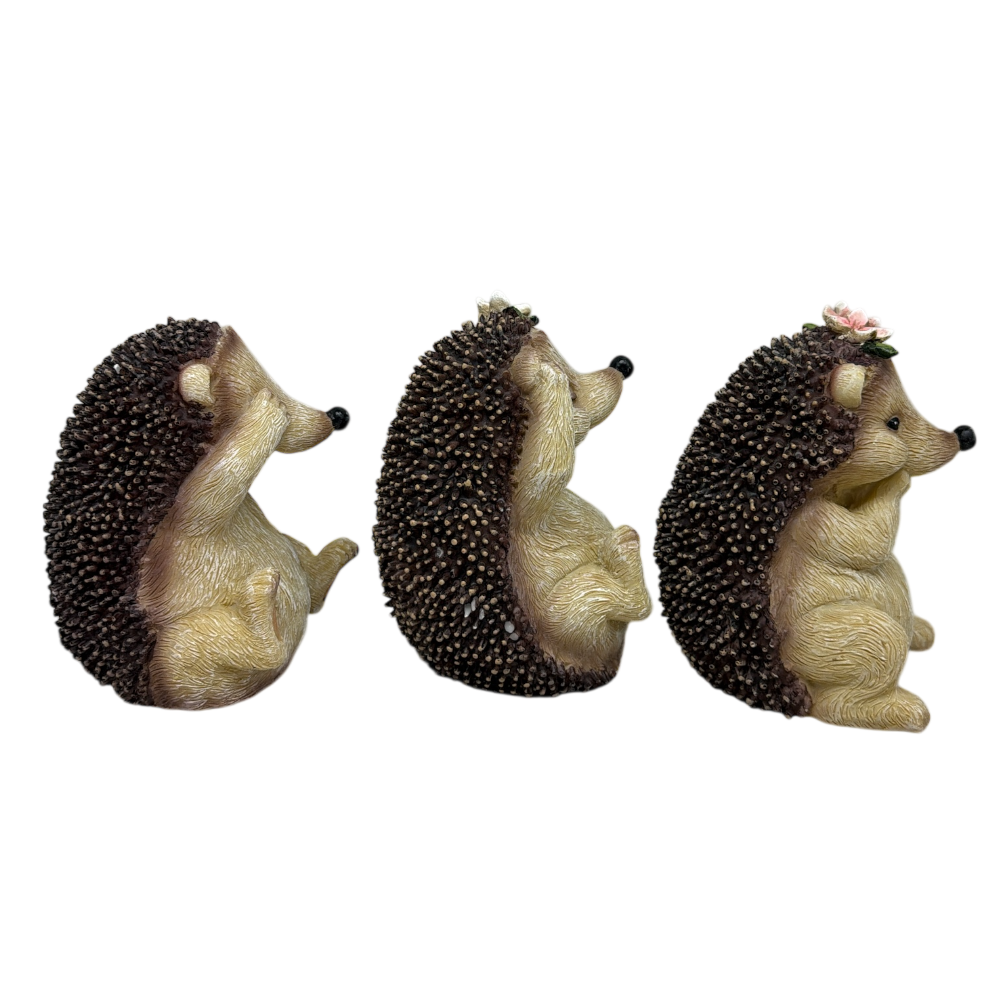Springtime Hedgehogs - 3 Piece Set