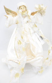 Silver and Gold Angel Tree Topper