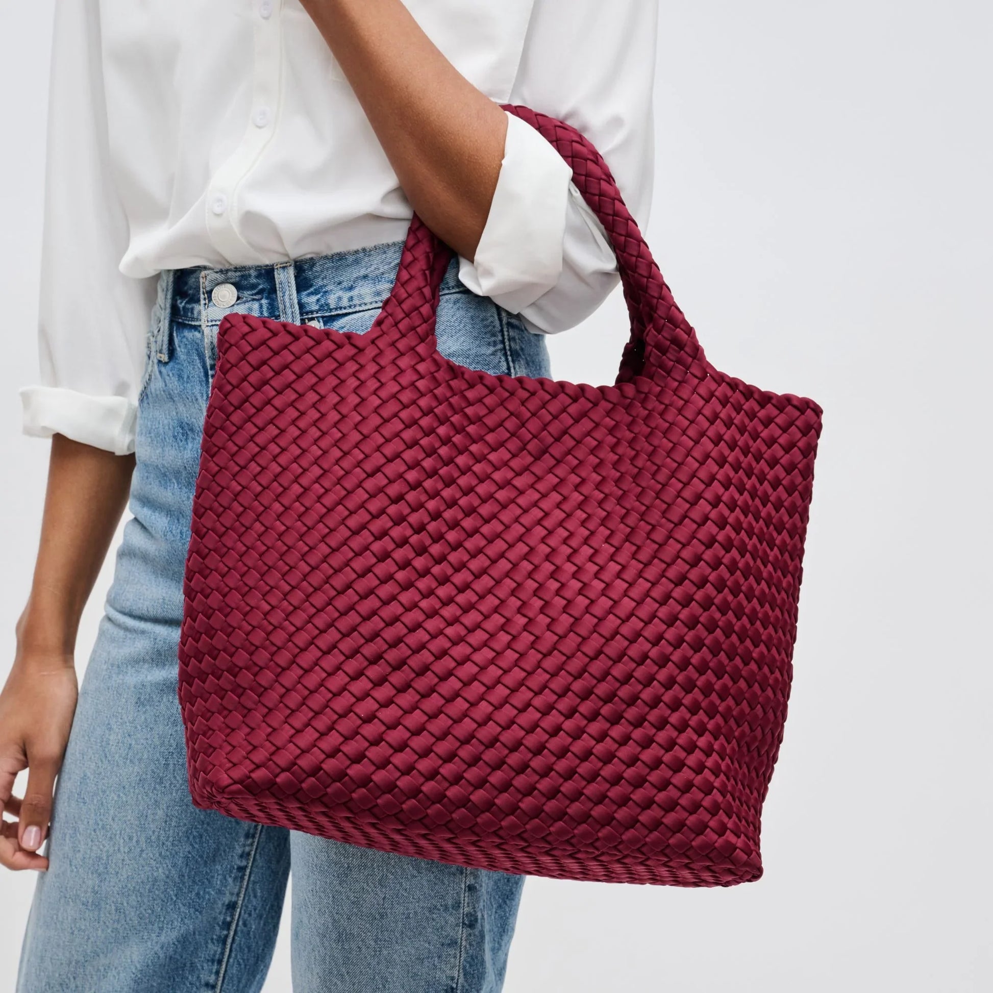 Sol & Selene Sky's The Limit - Medium Tote by Dear Lucy