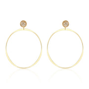 Melody Hoops | Labradorite by elliparr