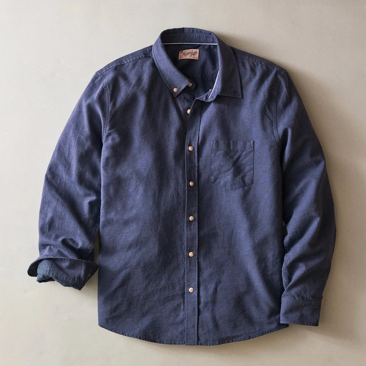 Marine Layer Better-Than-Linen Long Sleeve Shirt
