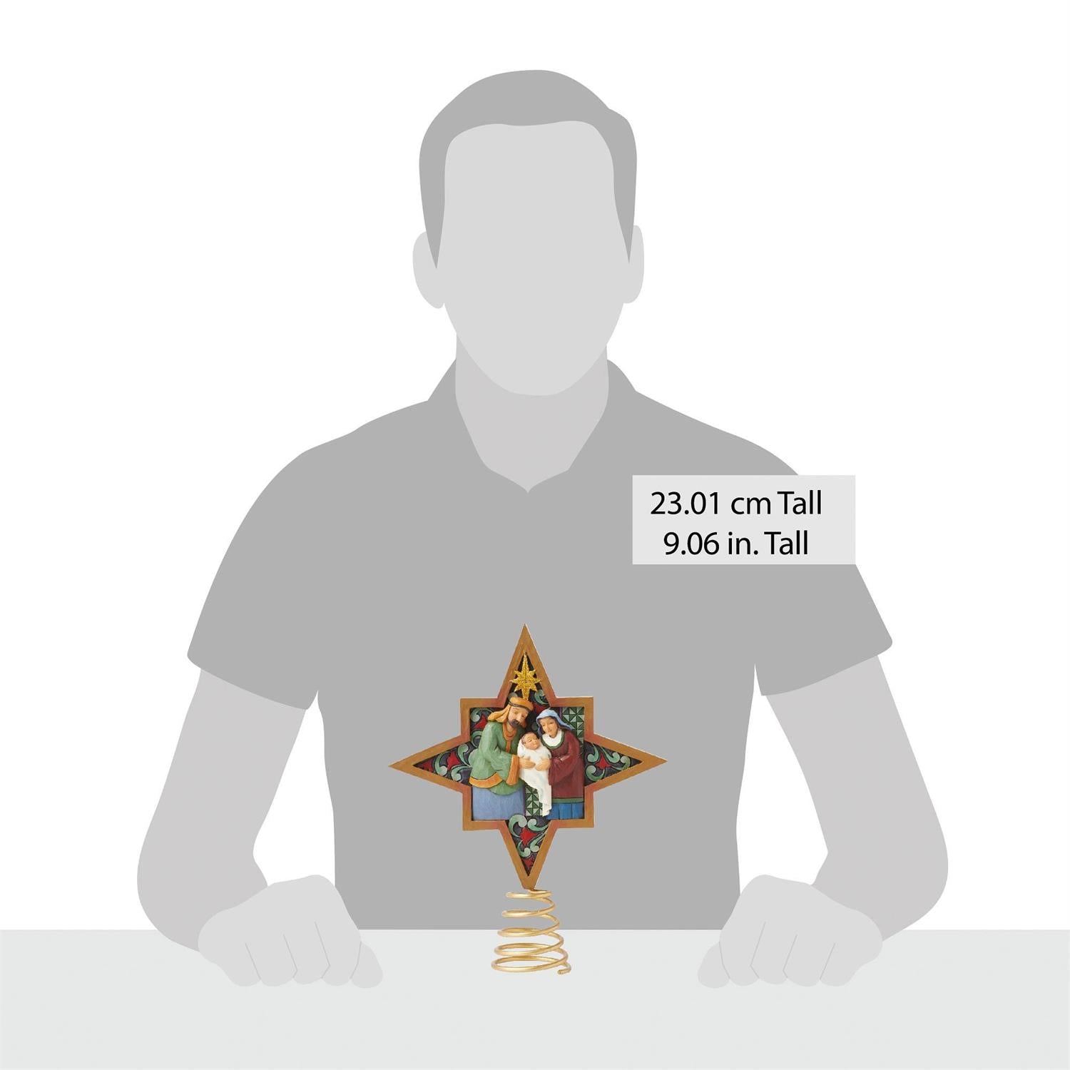 Holiday Manor Nativity Star Topper