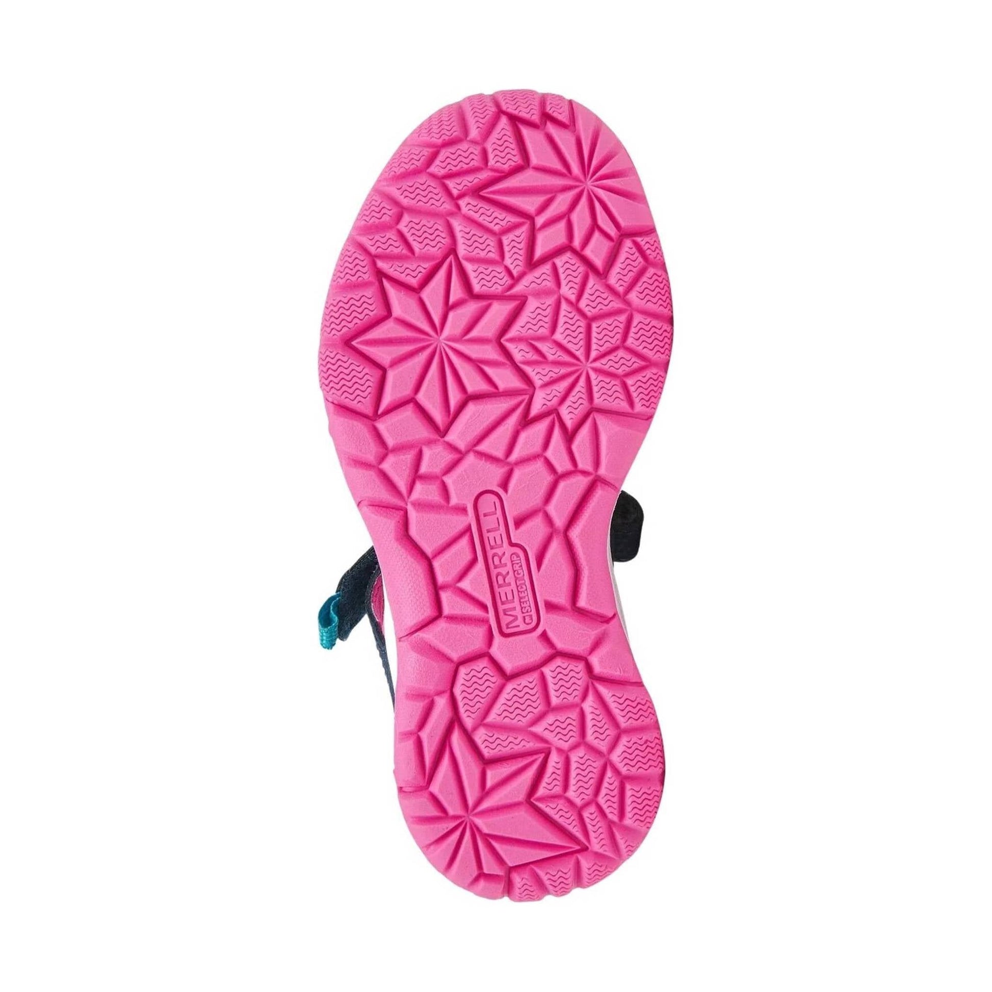 Merrell Kids' Dragonfly Sandal - Navy/ Turquoise/ Pink by Lenny's Shoe & Apparel