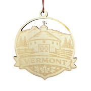 Vermont Round Barn Ornament