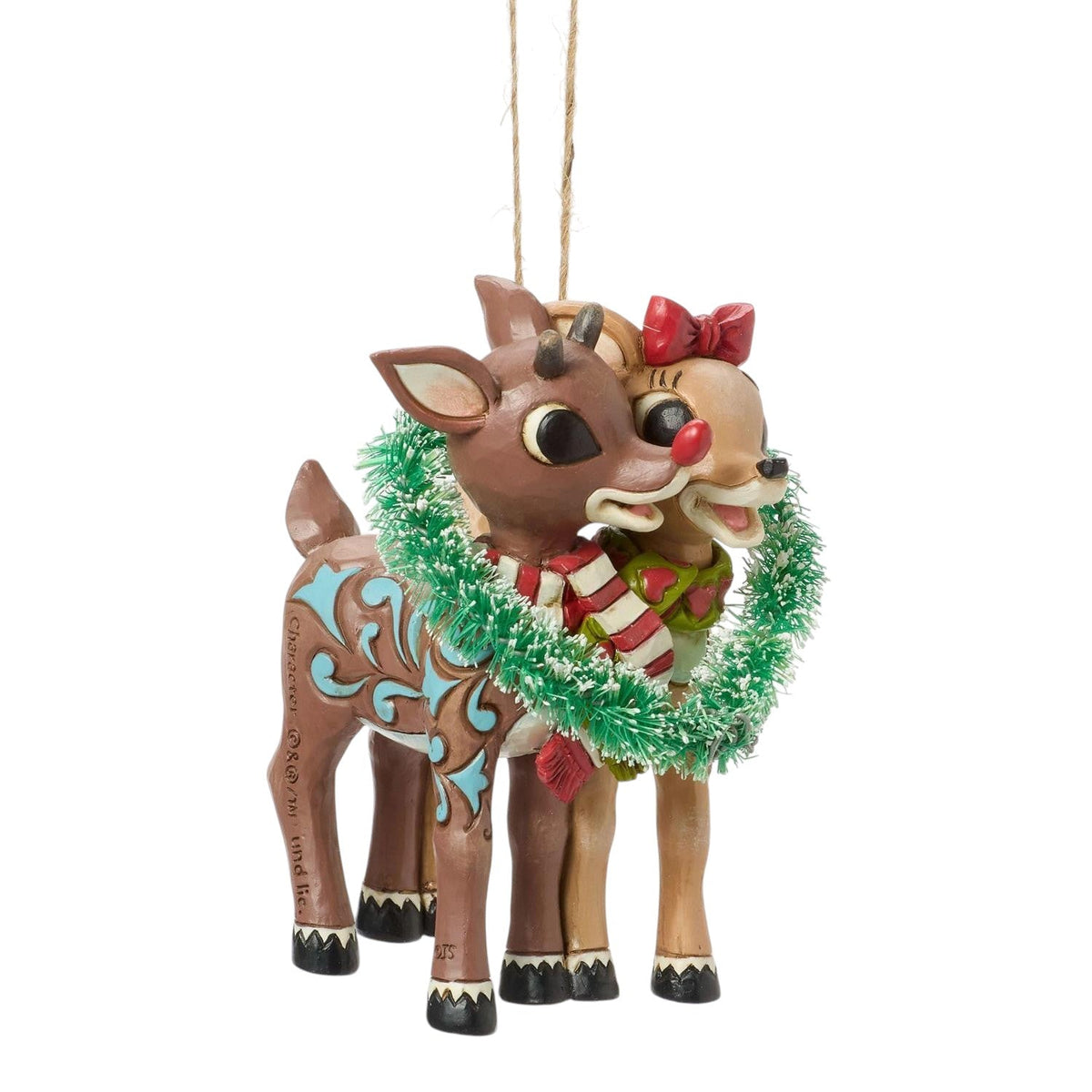 Rudolph and Clarice Ornament