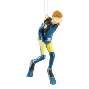 Scuba Diving Ornament - Male
