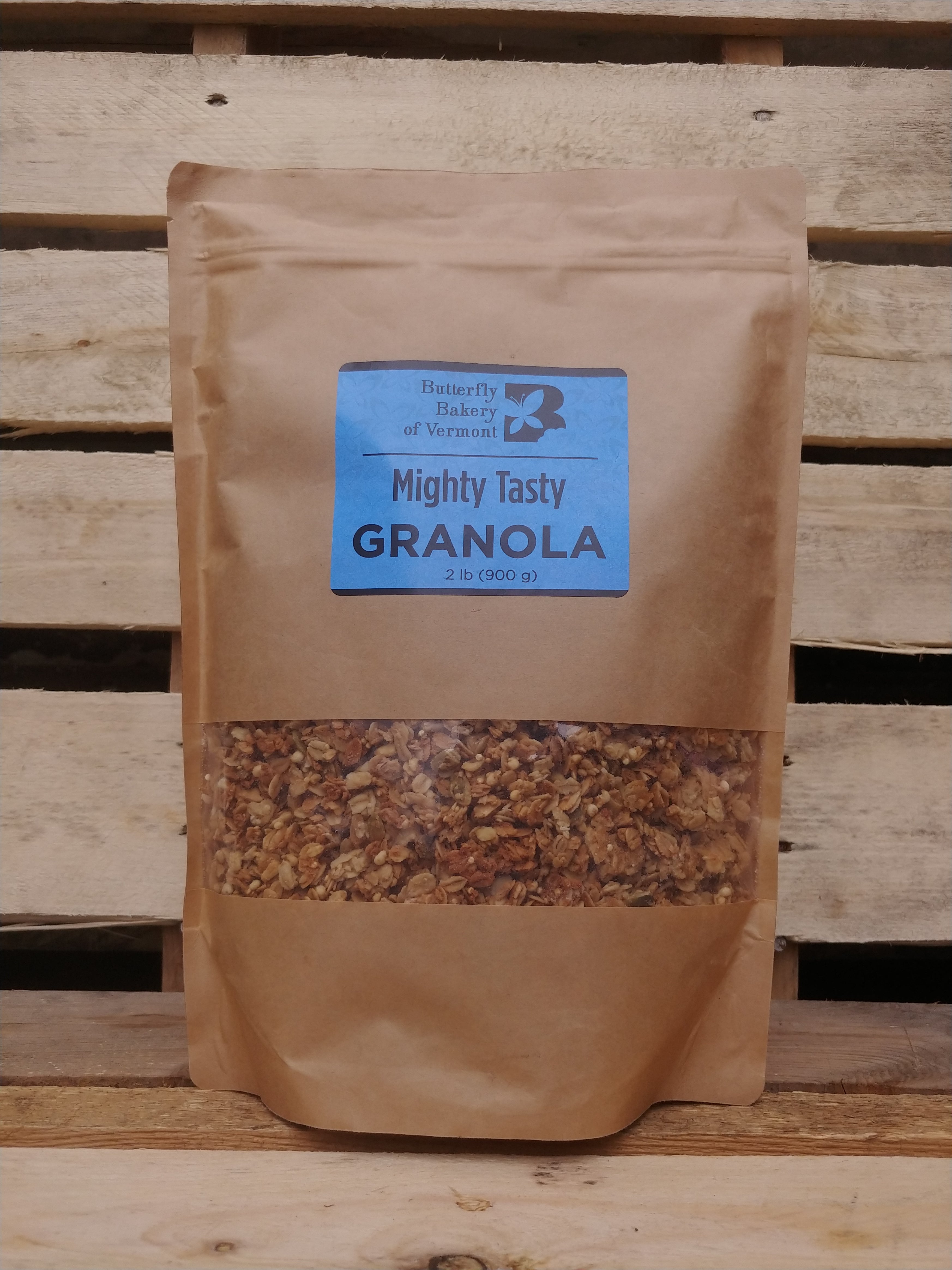 Mighty Tasty Granola by Butterfly Bakery of Vermont