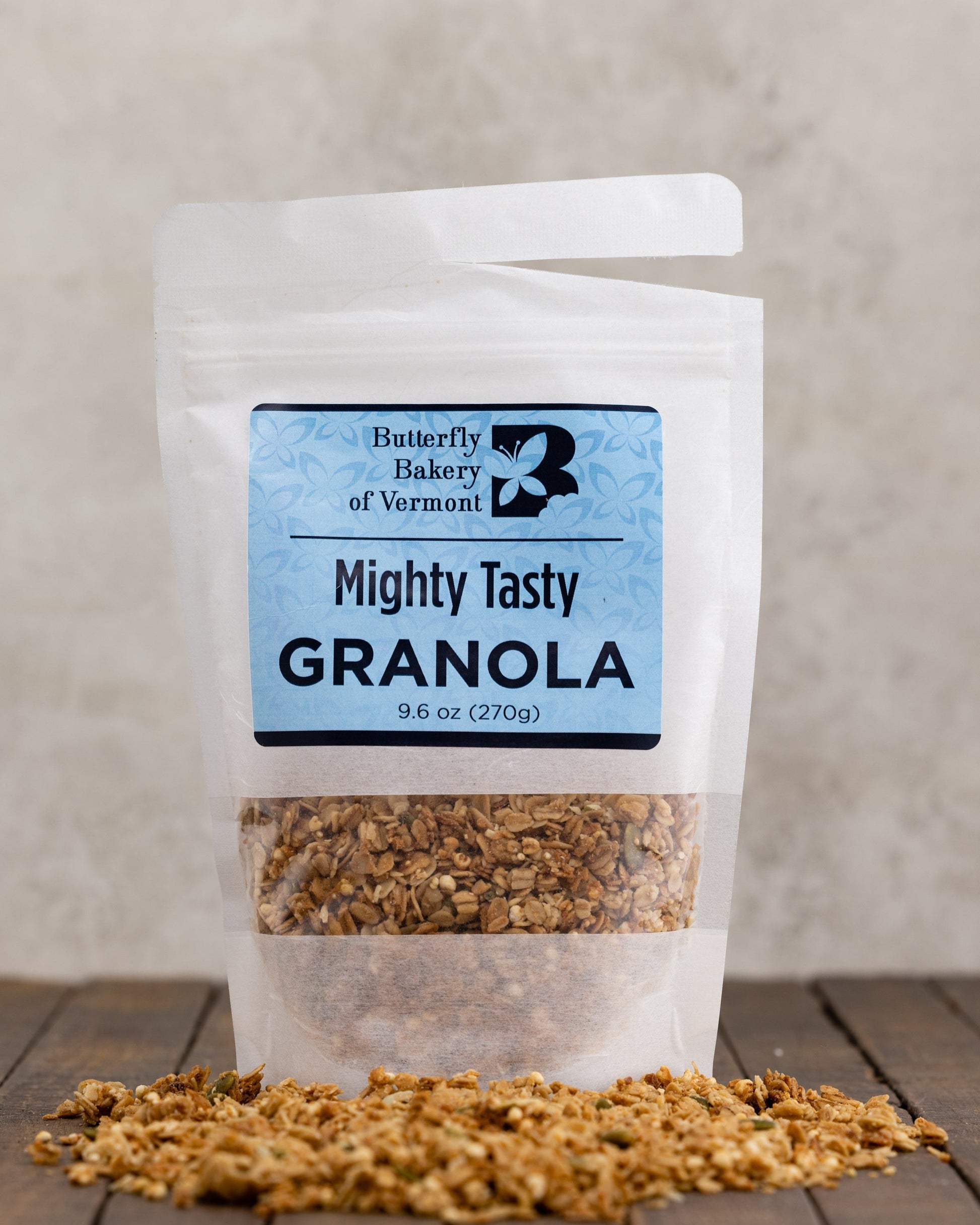 Mighty Tasty Granola by Butterfly Bakery of Vermont
