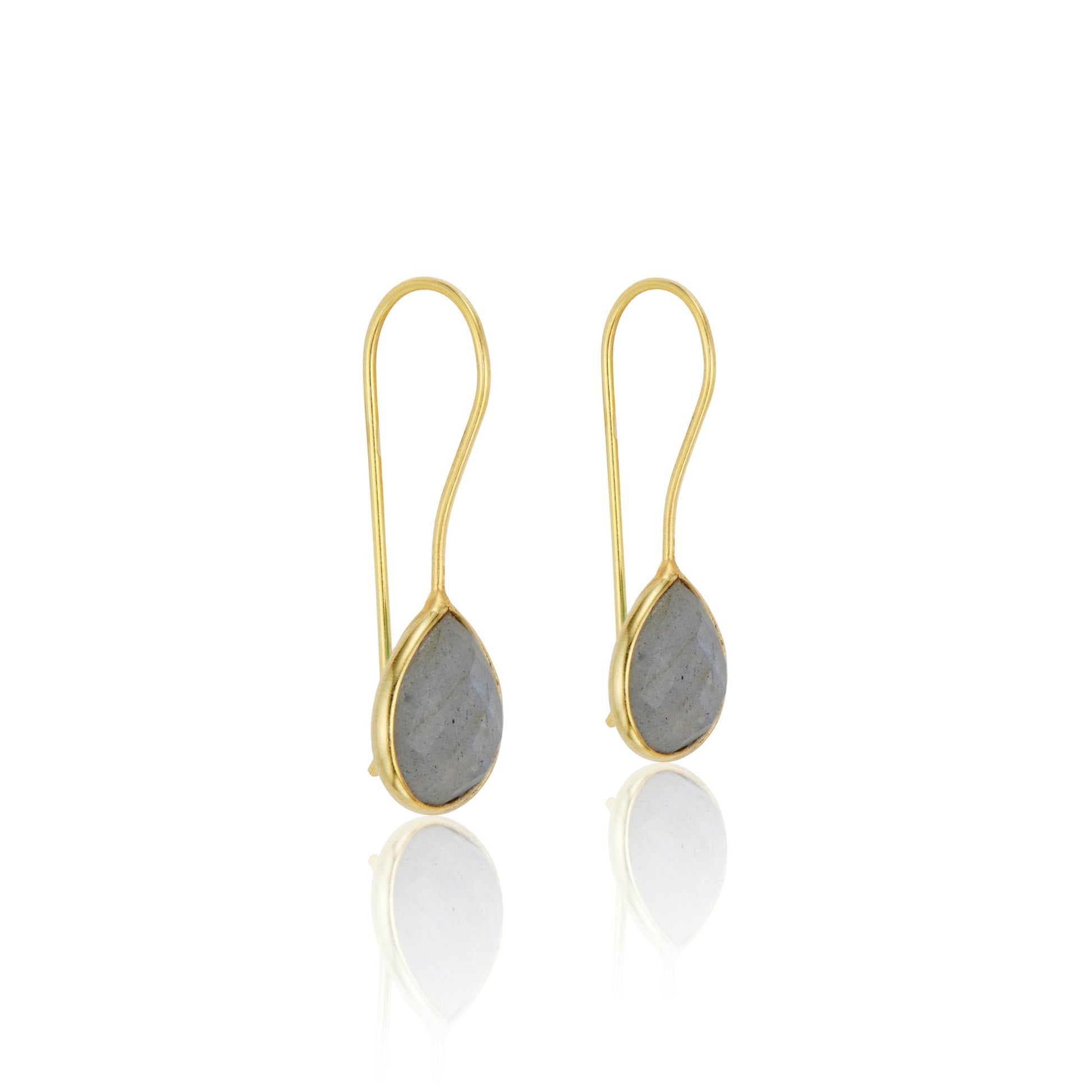 Milan Drop Earrings | Labradorite by elliparr