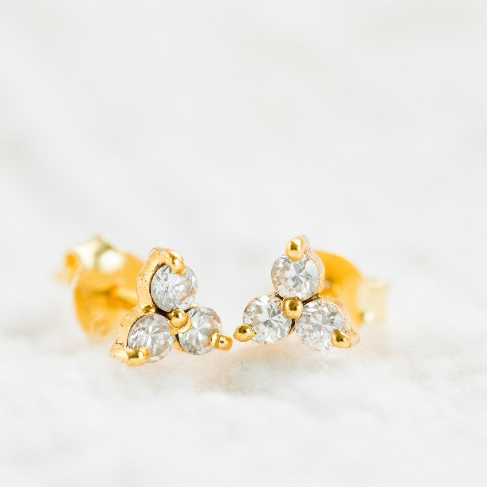 Anna Mini CZ Studs by elliparr