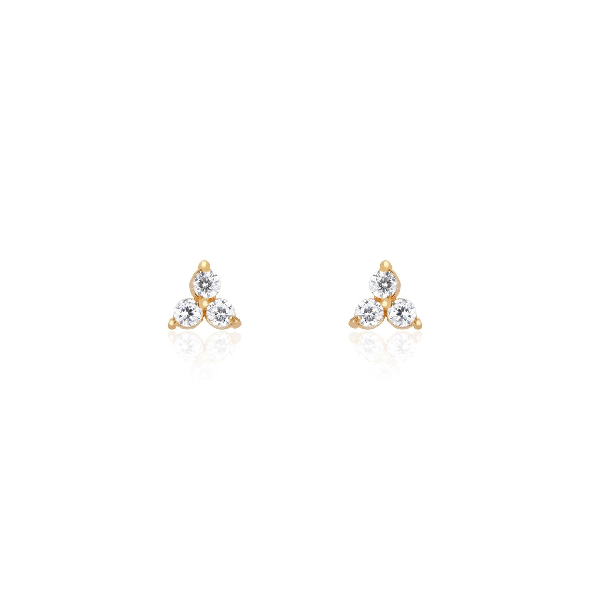 Anna Mini CZ Studs by elliparr