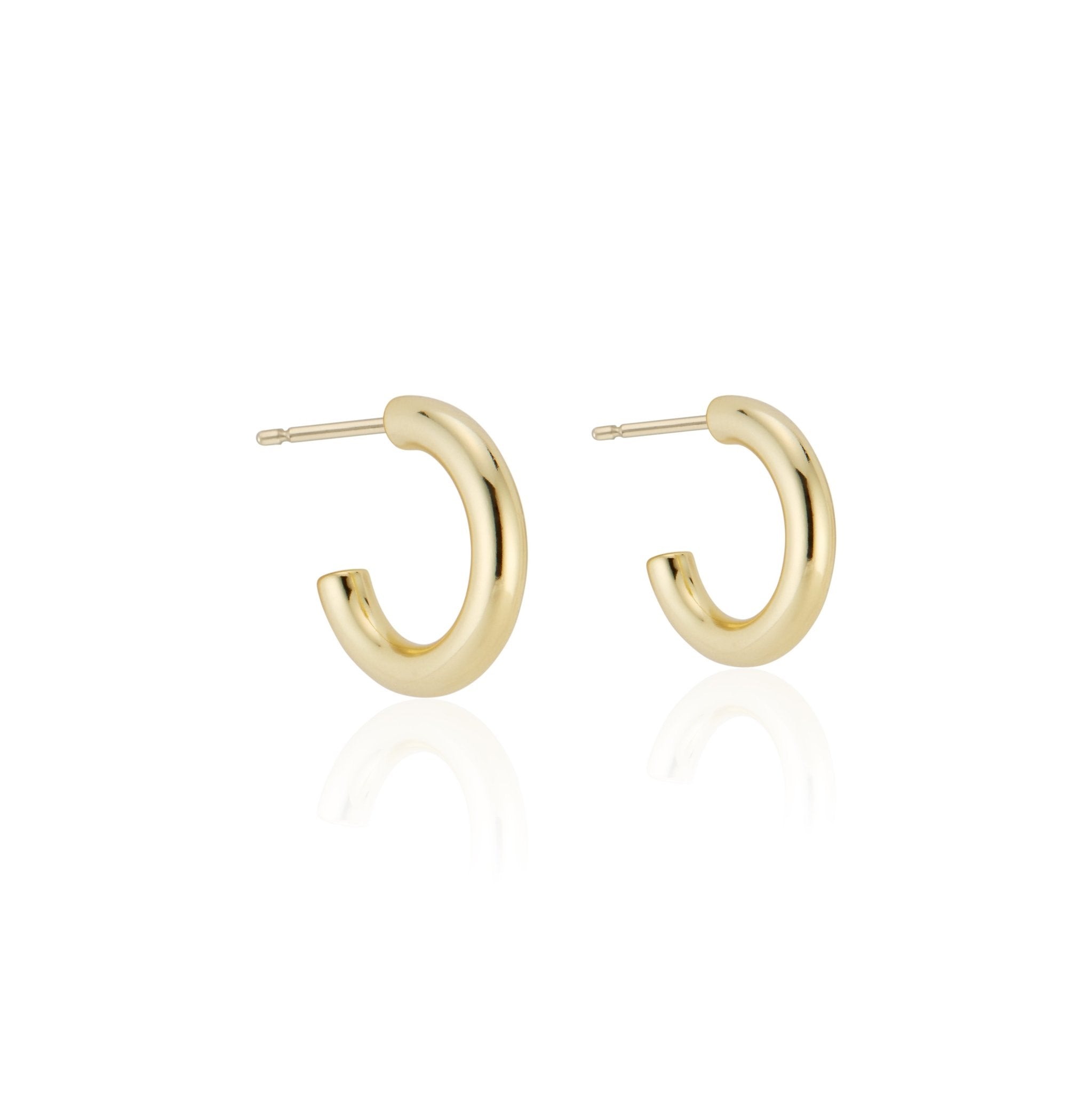 Mini Gold Hoops by elliparr