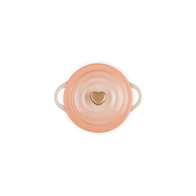Mini Cocotte with Heart Knob by Kiss the Cook