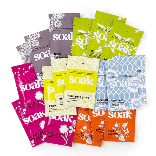 Soak Laundry Soap Sample Packet by Must Love Yarn