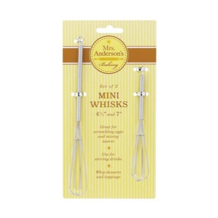 Mini Whisks-set of 2 by Kiss the Cook