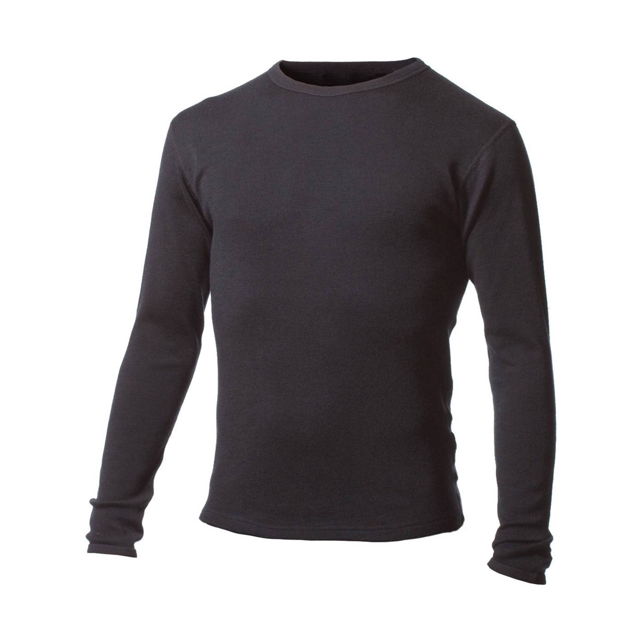 Minus33 Men's Chocorua Midweight Wool Crew - Black by Lenny's Shoe & Apparel