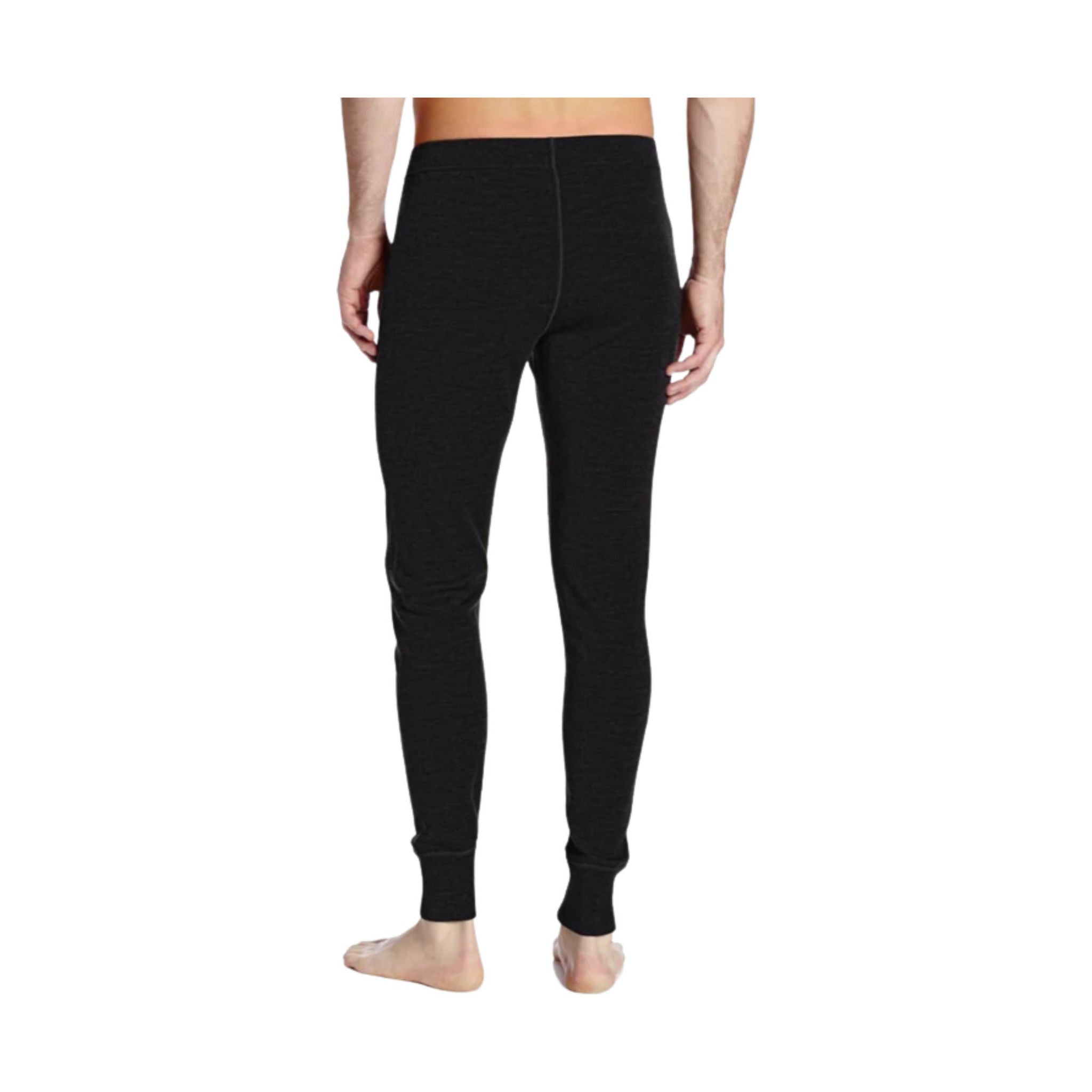 Minus33 Men's Kancamagus Midweight Wool Base Layer Bottom - Black by Lenny's Shoe & Apparel