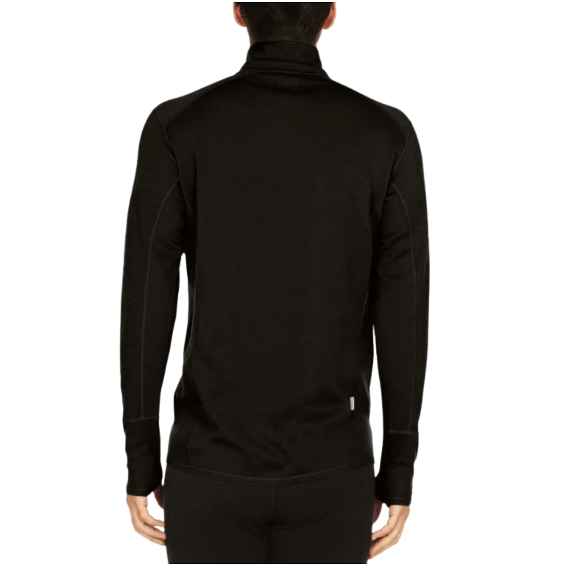 Minus33 Men's Midweight Isolation Quarter Zip - Black by Lenny's Shoe & Apparel
