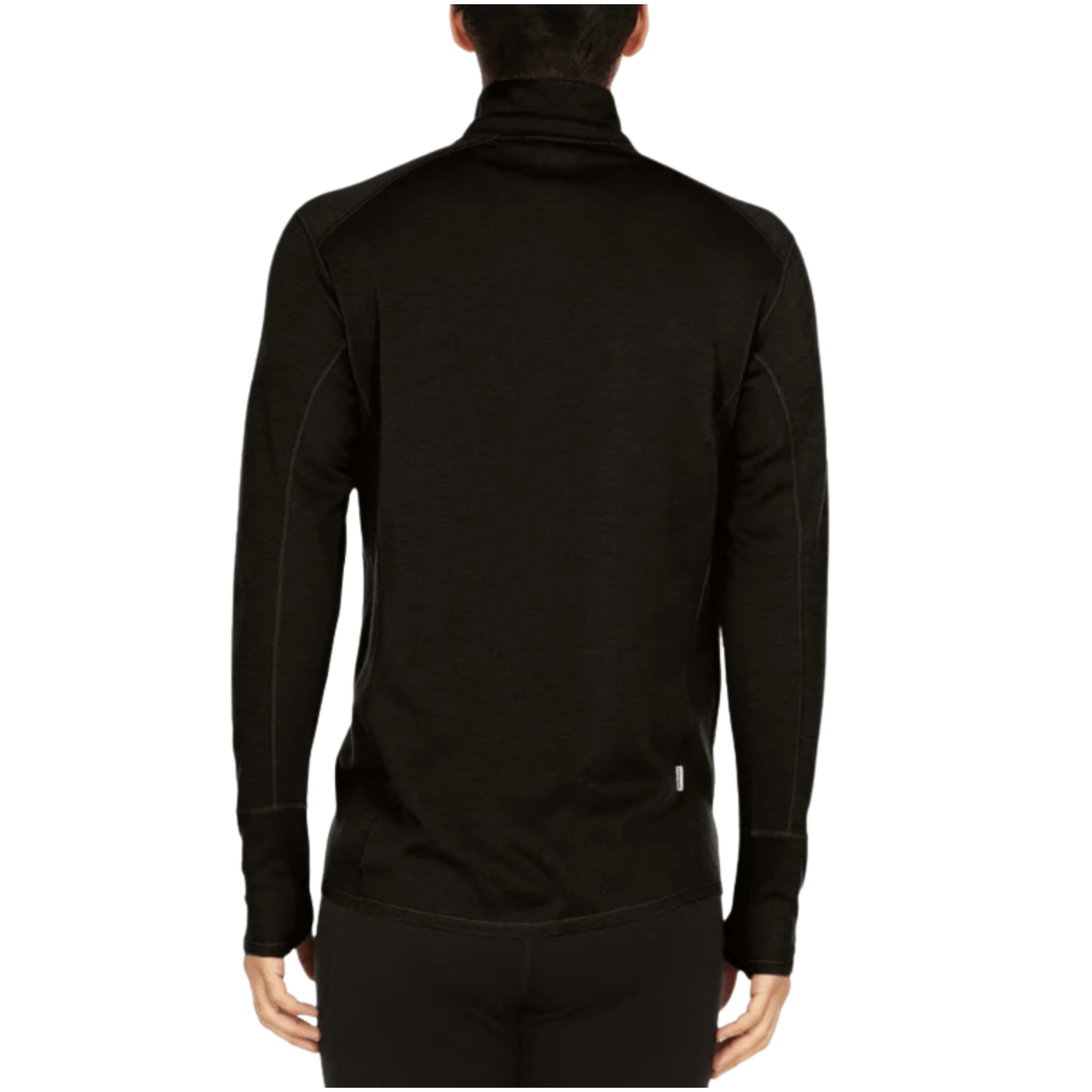 Minus33 Men's Midweight Isolation Quarter Zip - Black by Lenny's Shoe & Apparel
