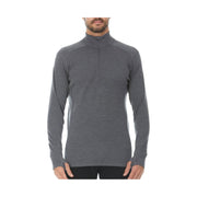 Minus33 Men's Midweight Isolation Quarter Zip - Charcoal by Lenny's Shoe & Apparel