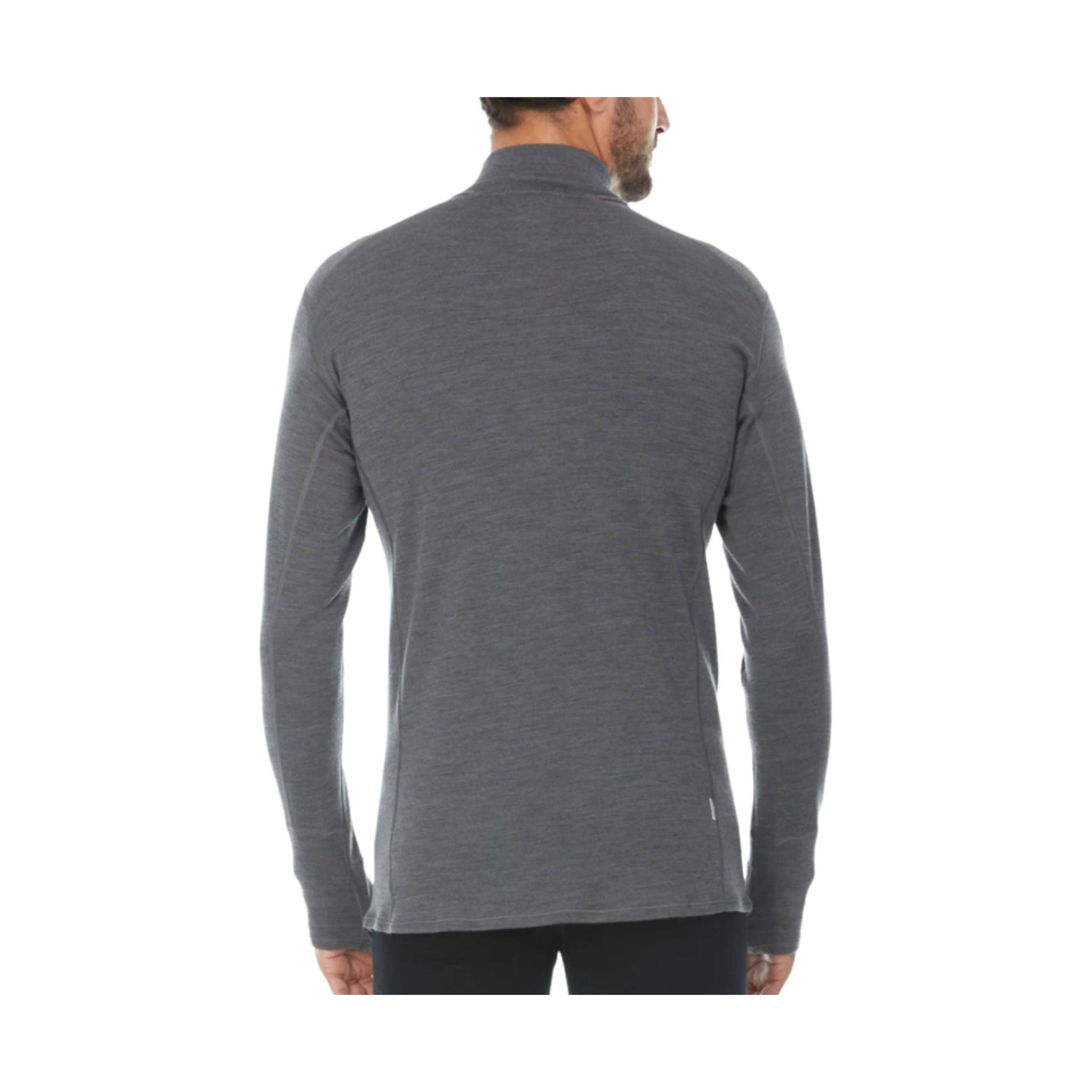 Minus33 Men's Midweight Isolation Quarter Zip - Charcoal by Lenny's Shoe & Apparel