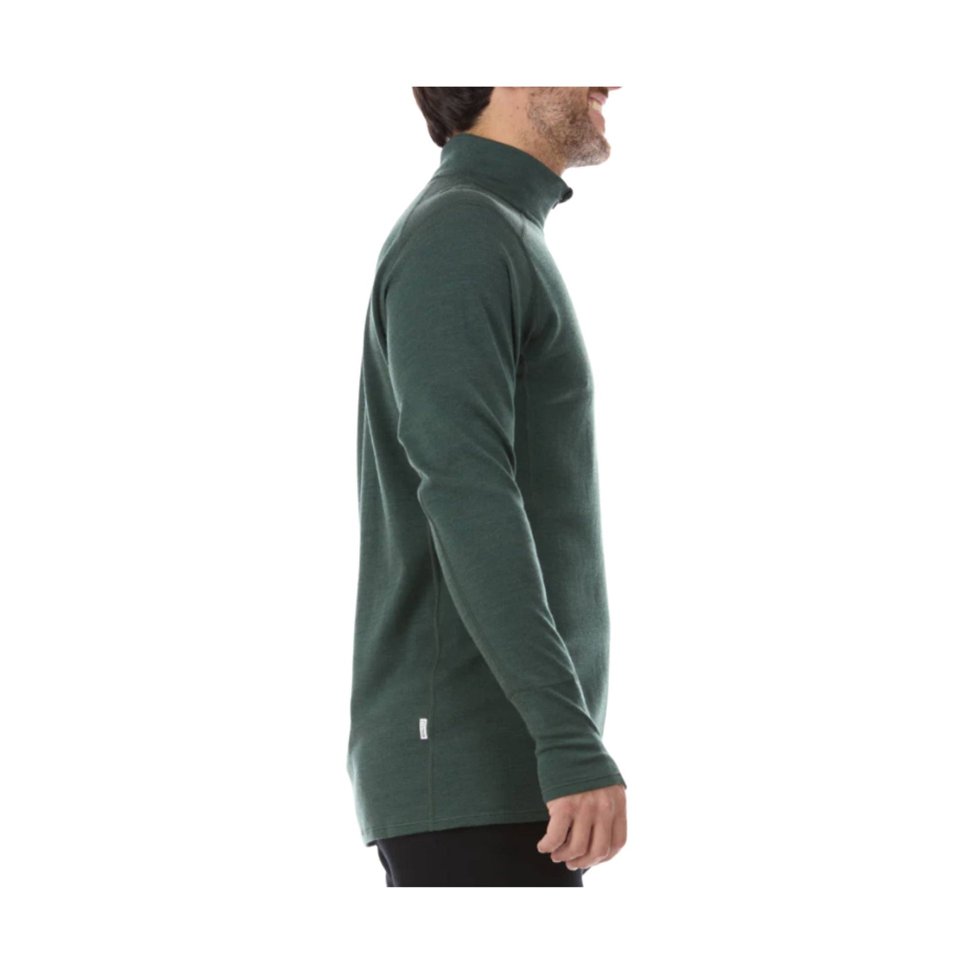 Minus33 Men's Midweight Isolation Quarter Zip - Forest by Lenny's Shoe & Apparel