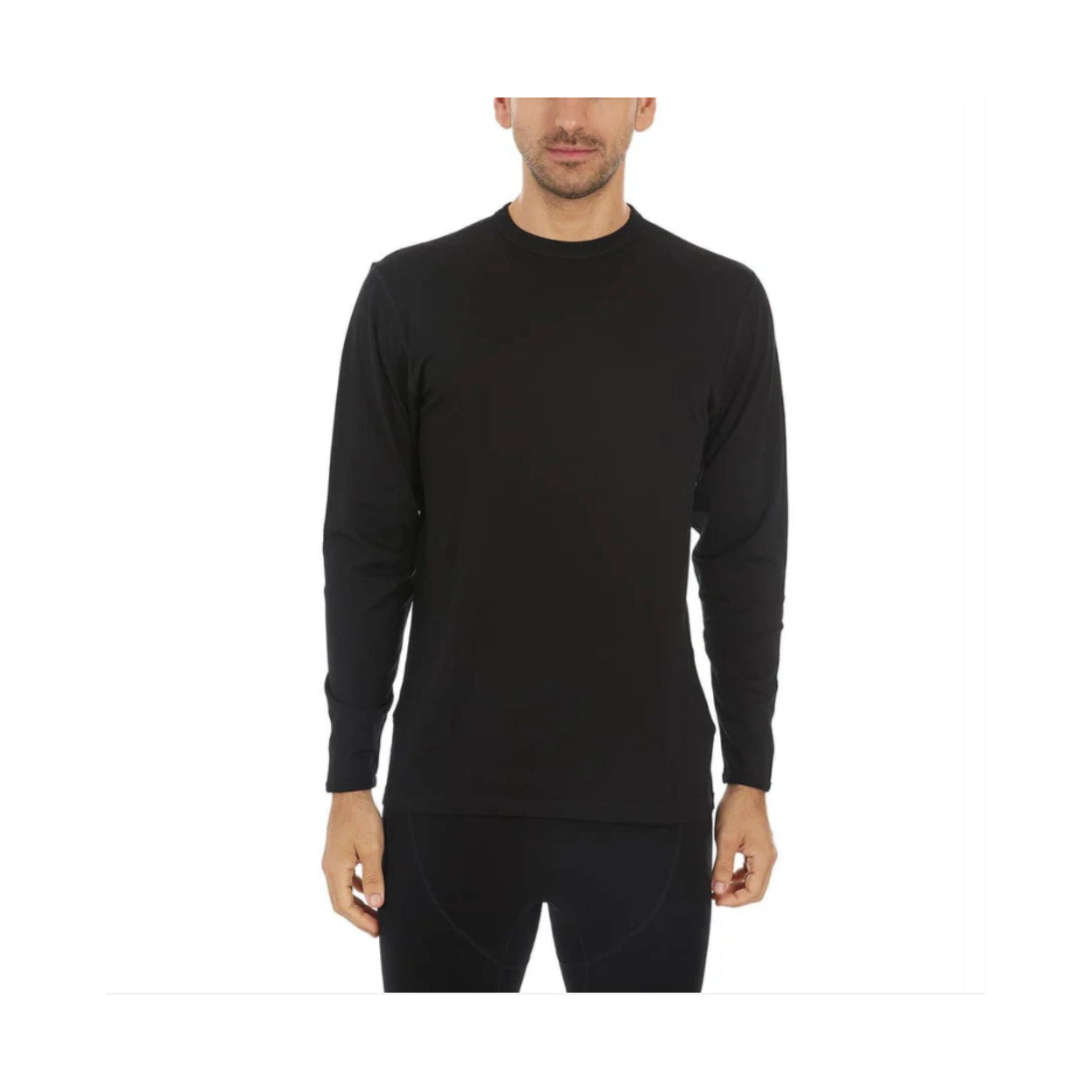 Minus33 Men's Ticonderoga Lightweight Wool Crew - Black by Lenny's Shoe & Apparel
